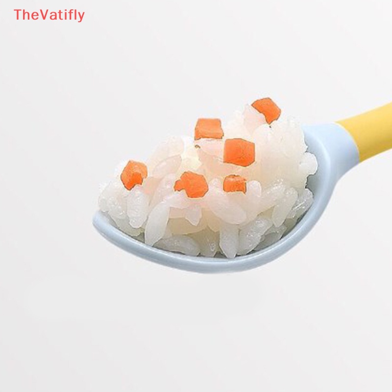 Bộ Muỗng Nĩa Silicone Tập Ăn Cho Bé