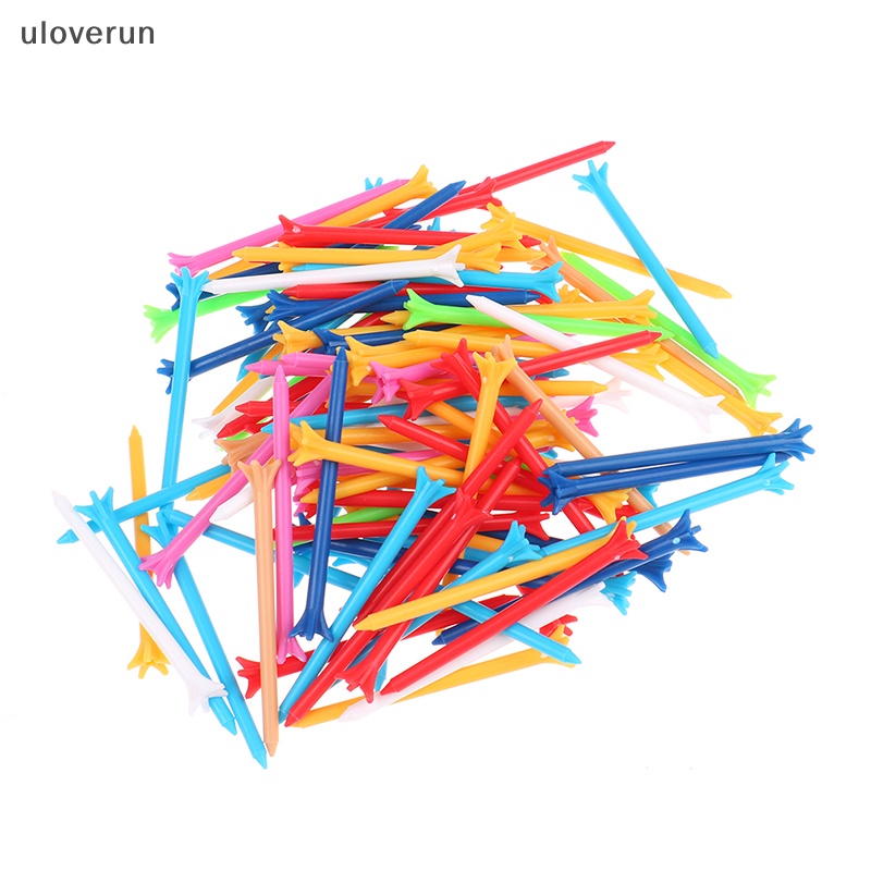 Set 100 Phụ Kiện Chơi Golf 5 Góc 83mm Chuyên Dụng