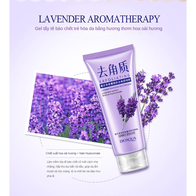 Sữa Rửa Mặt Hoa Hồng Tẩy Tế Bào Chết Trẻ Hóa Làn Da Poquanya