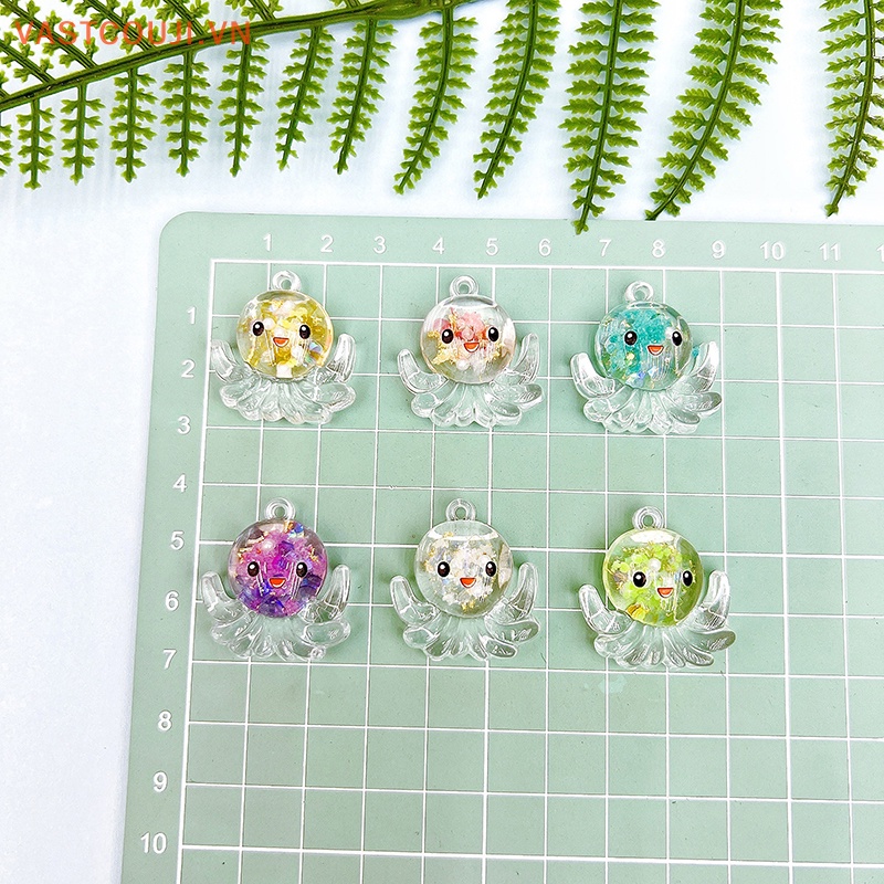 Bộ 2 Tượng Bạch Tuộc Mini Phát Quang Dùng Trang Trí