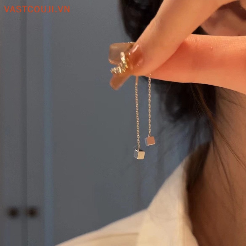 1 Đôi Bông Tai Treo Dài Thời Trang Cho Nữ