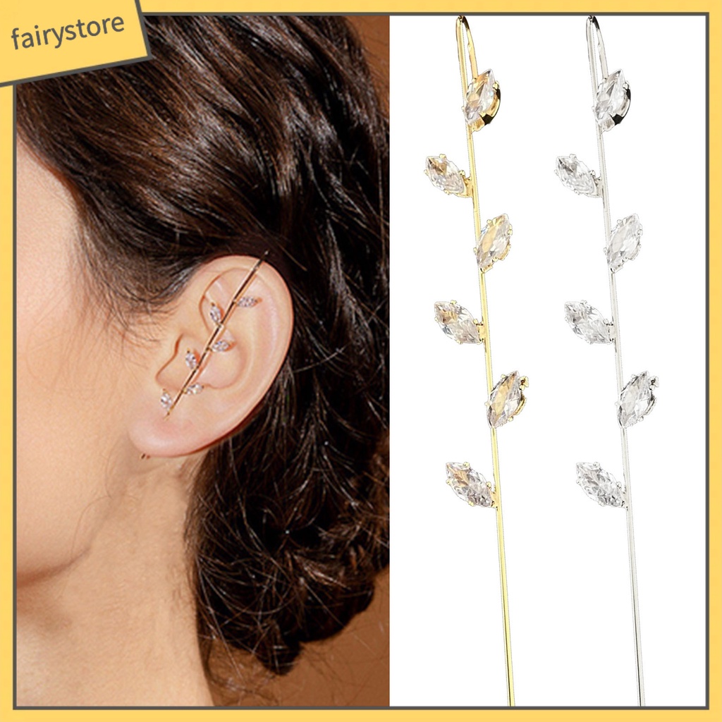 Bông Tai Hình Học Đính Đá Zircon Thời Trang Dành Cho Nữ