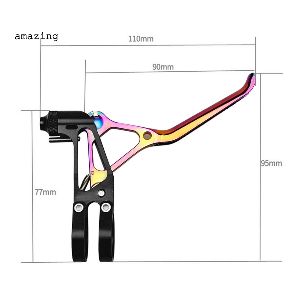1 Cặp Tay Thắng Hợp Kim Nhôm CNC Siêu Nhẹ Cho Xe Đạp MTB BMX