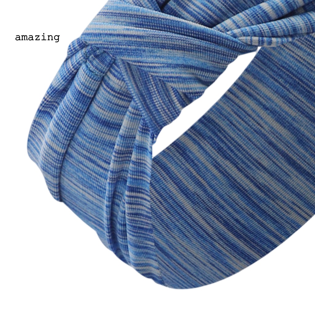 Băng Đô Thể Thao Bản Rộng Co Giãn Tốt Thiết Kế Thắt Nút Độc Đáo Tiện Dụng