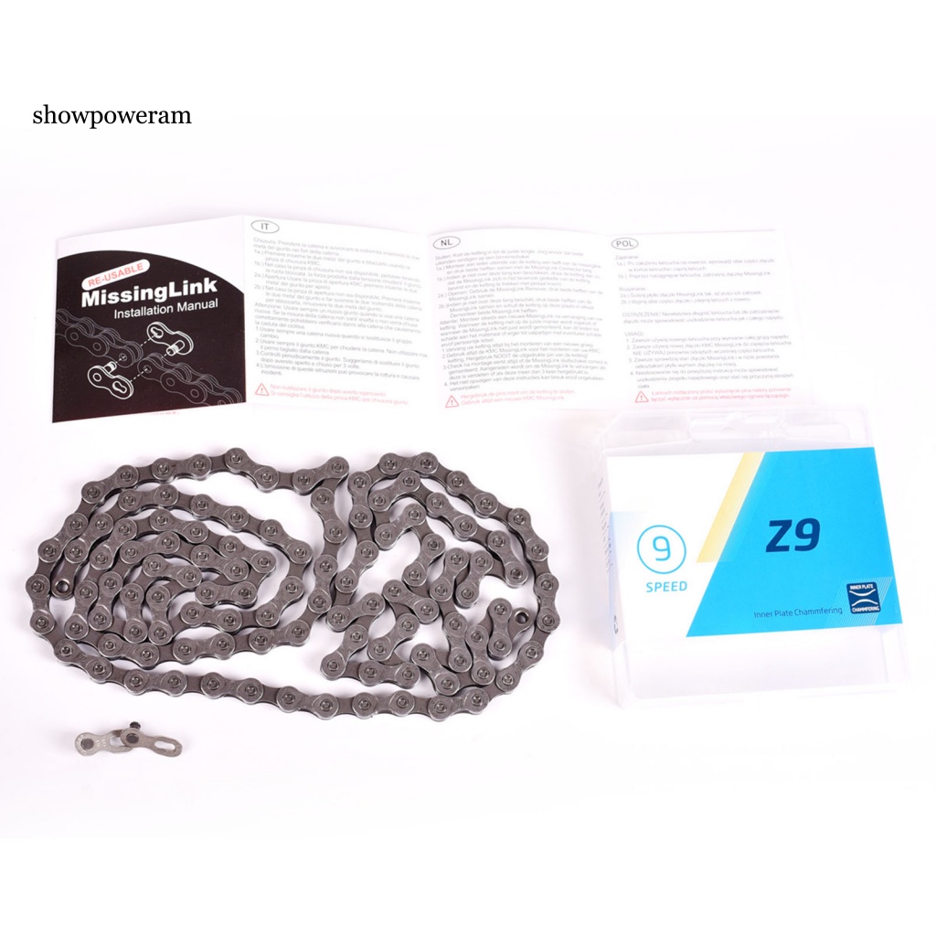 Dây Xích Xe Đạp Siêu Nhẹ 9 Tốc Độ MTB 116 Links