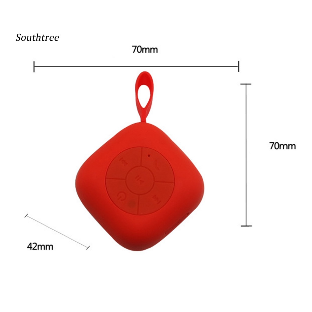 Loa Bluetooth Không Dây Mini Màu Trơn Có Thể Sạc Lại Tiện Dụng