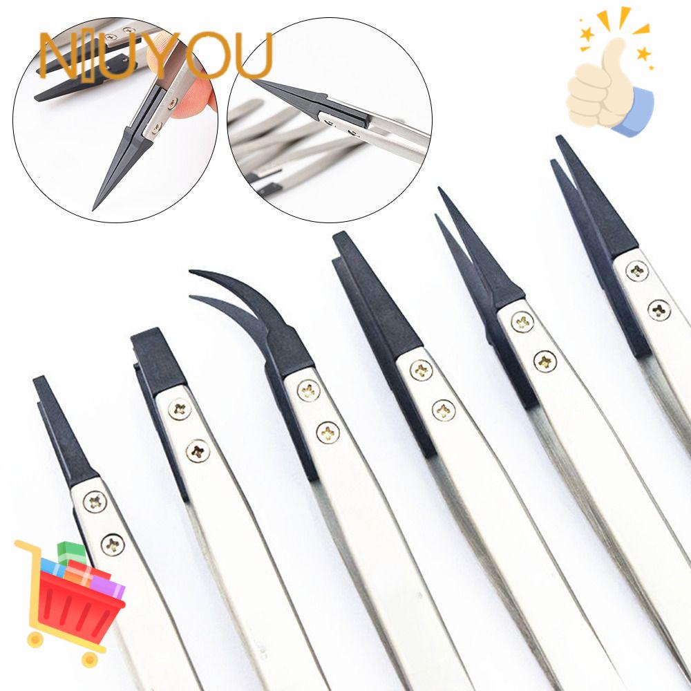 Nhíp ESD Cầm Tay Bằng Nhựa Và Thép Không Gỉ Chất Lượng Cao