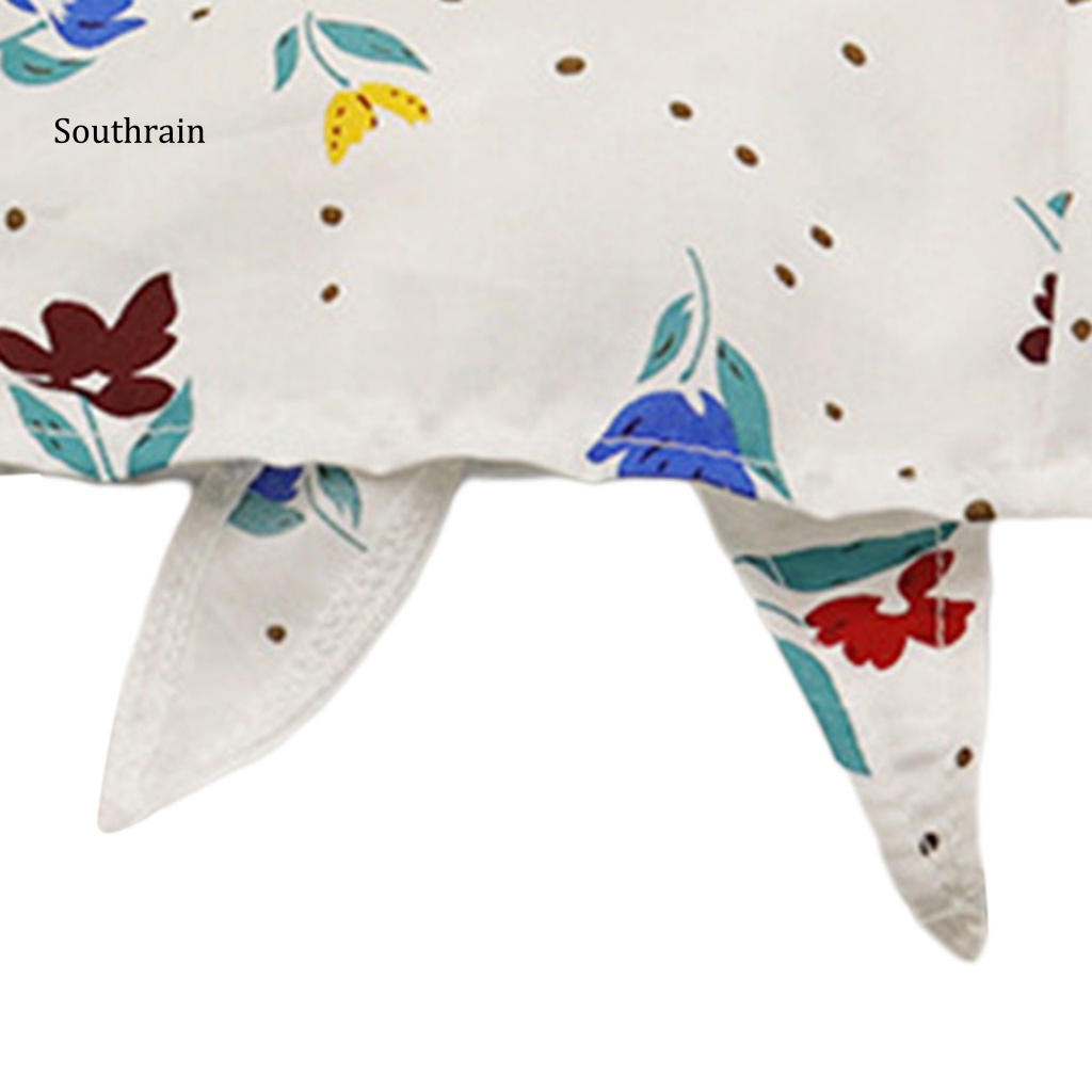 Vỏ Bọc Bụng Cho Thú Cưng Bằng Vải Cotton Họa Tiết Hoa Sáng Tạo Có Dây Đeo Tùy Chỉnh