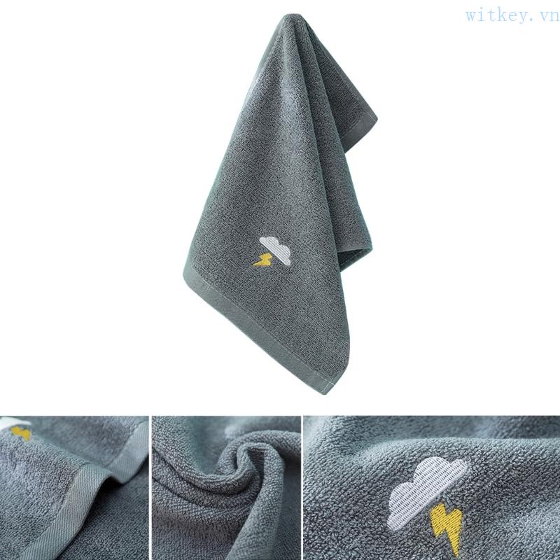 Khăn Tắm Cotton In Họa Tiết Hoạt Hình Dễ Thương Cho Bé Trai + Gái