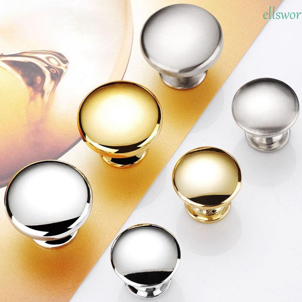 1 Tay Cầm Cửa Tròn Kèm Ốc Vít Thời Trang Dùng Trang Trí Nội Thất