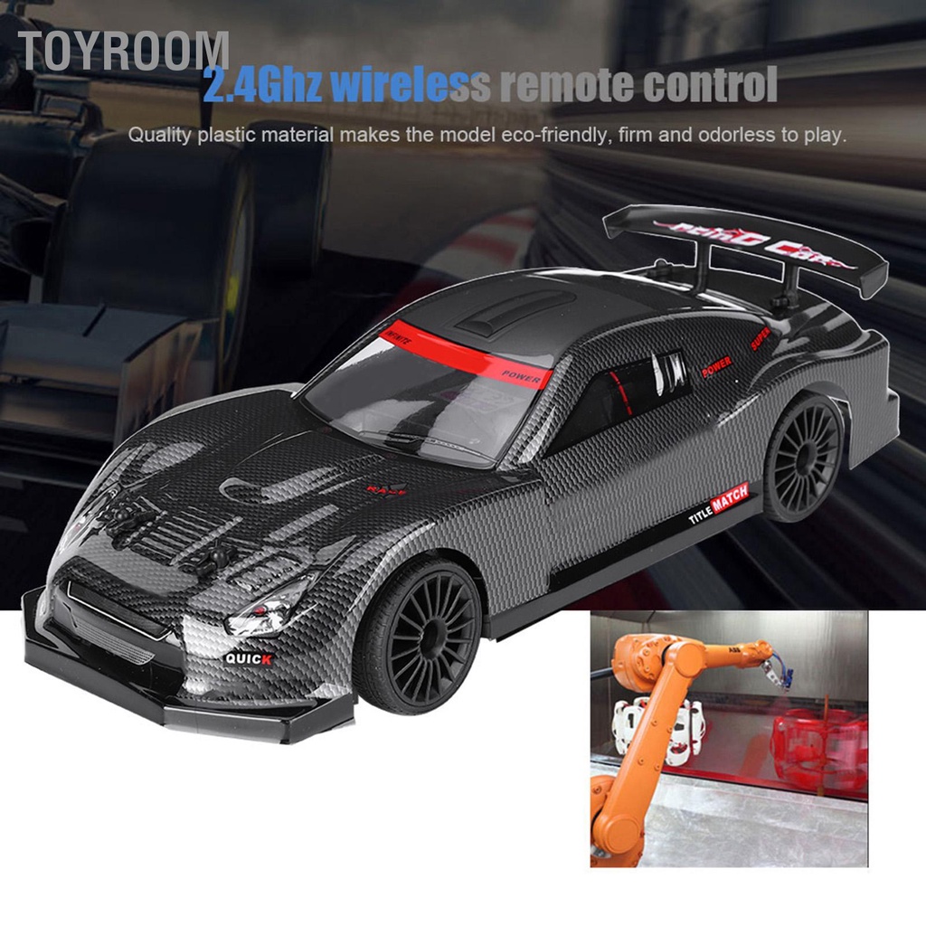 Có thể bán buôn Đồ chơi mô hình xe đua Drift điều khiển từ xa 2.4G cho trẻ em ToyRoom Hàng giao ngay