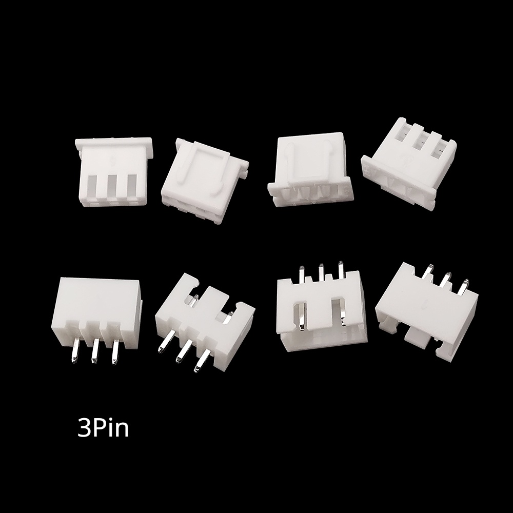 Set 50 Phích Cắm JST XH Pitch 2.54mm 2P 3P 4P 5Pin XH-2.54 Chuyên Dụng