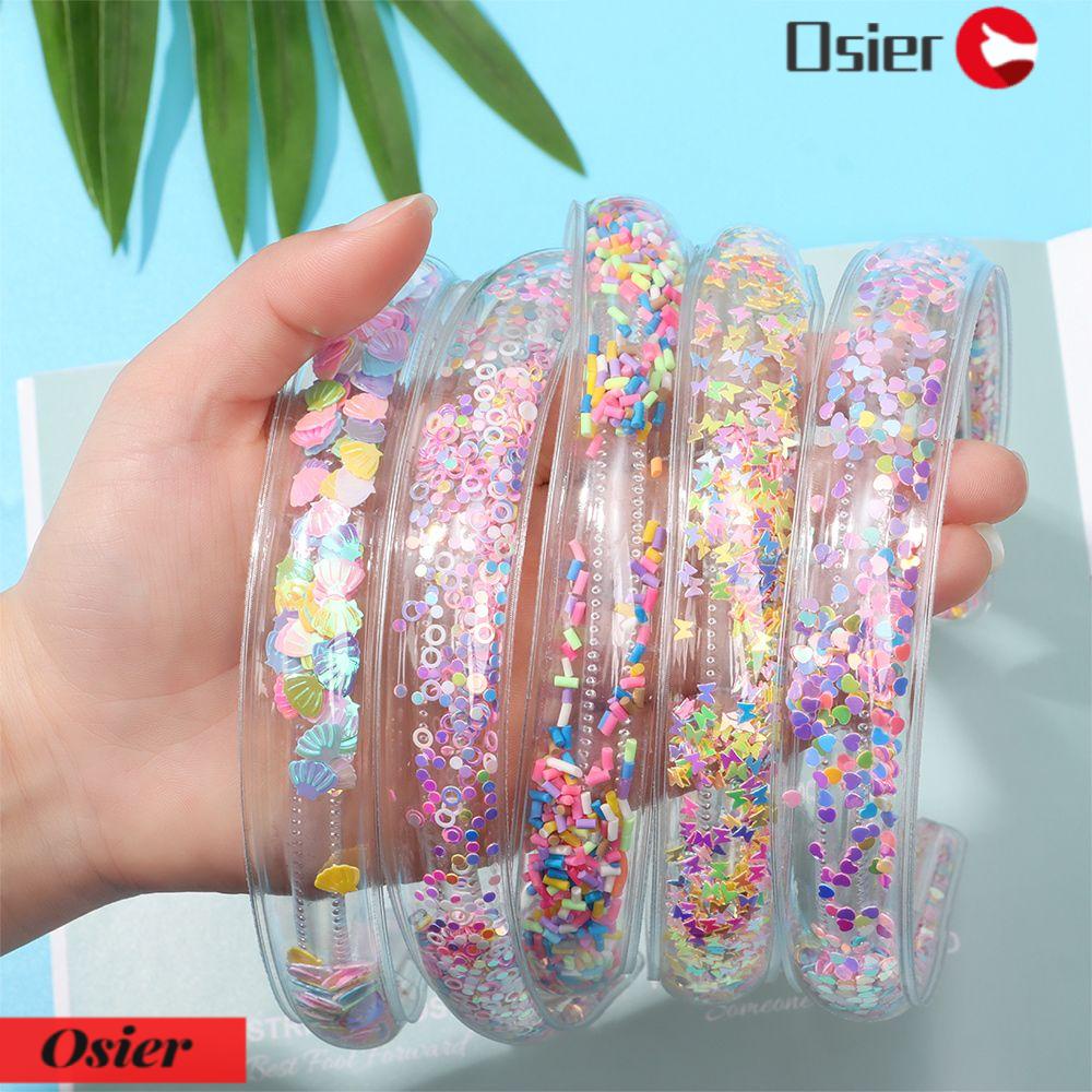 Băng Đô Trong Suốt Dạng Cát Chảy Xinh Xắn Thời Trang Cho Bé Gái 1