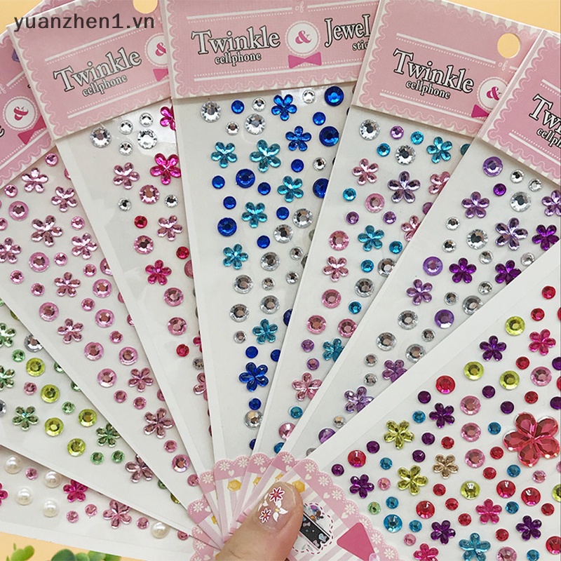 Sticker Acrylic Dán Trang Sức Sáng Tạo Cho Bé DIY