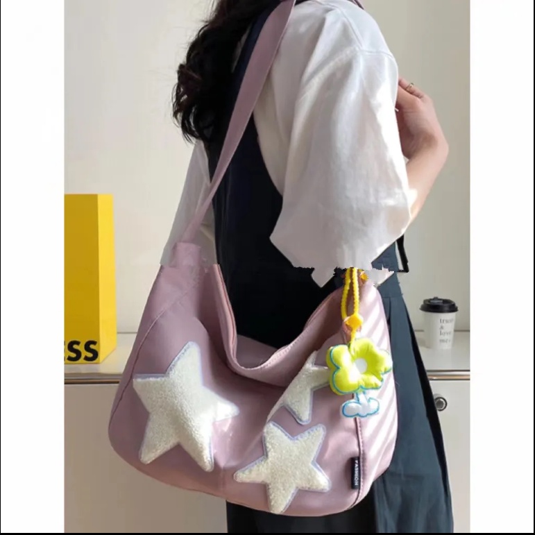 Túi Tote Đeo Vai / Đeo Chéo Màu Tương Phản Sức Chứa Lớn Hình Trái Tim Màu Rượu Vang Dễ Thương Cho Nữ