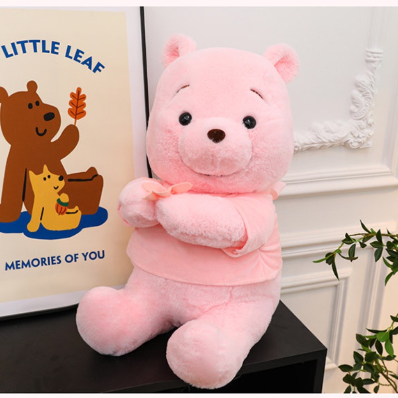 Gấu Pooh Nhồi Bông Thiết Kế Dễ Thương Xinh Xắn