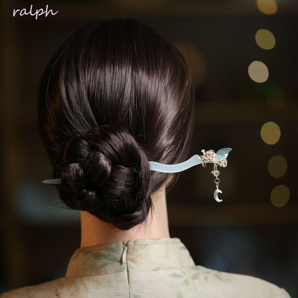 Kẹp Tóc Hình Trăng Khuyết Phong Cách Vintage Thời Trang Cho Nữ