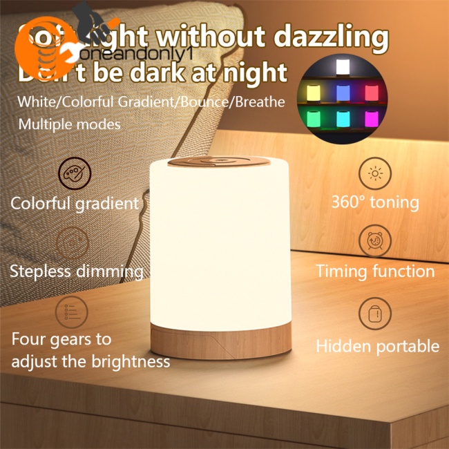 Đèn Led Cảm Ứng Đa Năng Có Thể Sạc Lại Bằng Cổng Usb Để Chăm Sóc Bé