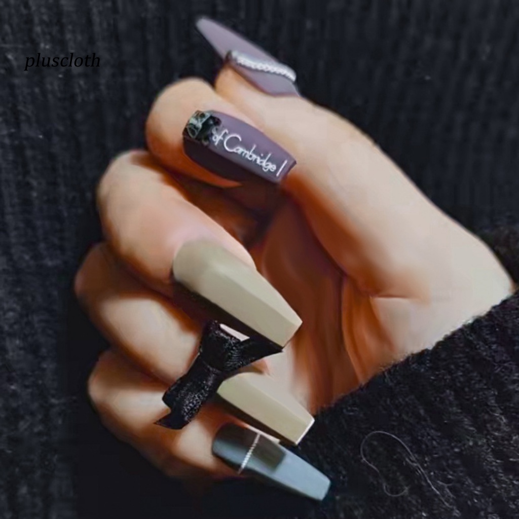 Bộ 504 Móng Tay Giả Che Phủ Toàn Diện Chất Lượng Cao