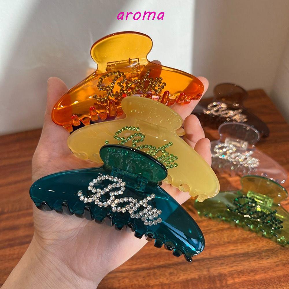 Kẹp Tóc Hình Cá Mập Đính Đá Thời Trang Sáng Tạo|Giá Đỡ Kẹp Tóc Đuôi Ngựa Hình Con Cua Độc Đáo Cho Nữ