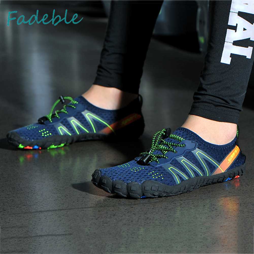 Giày Đi Biển Thiết Kế Đục Lỗ Thoáng Khí Thời Trang Cho Nam Và Nữ