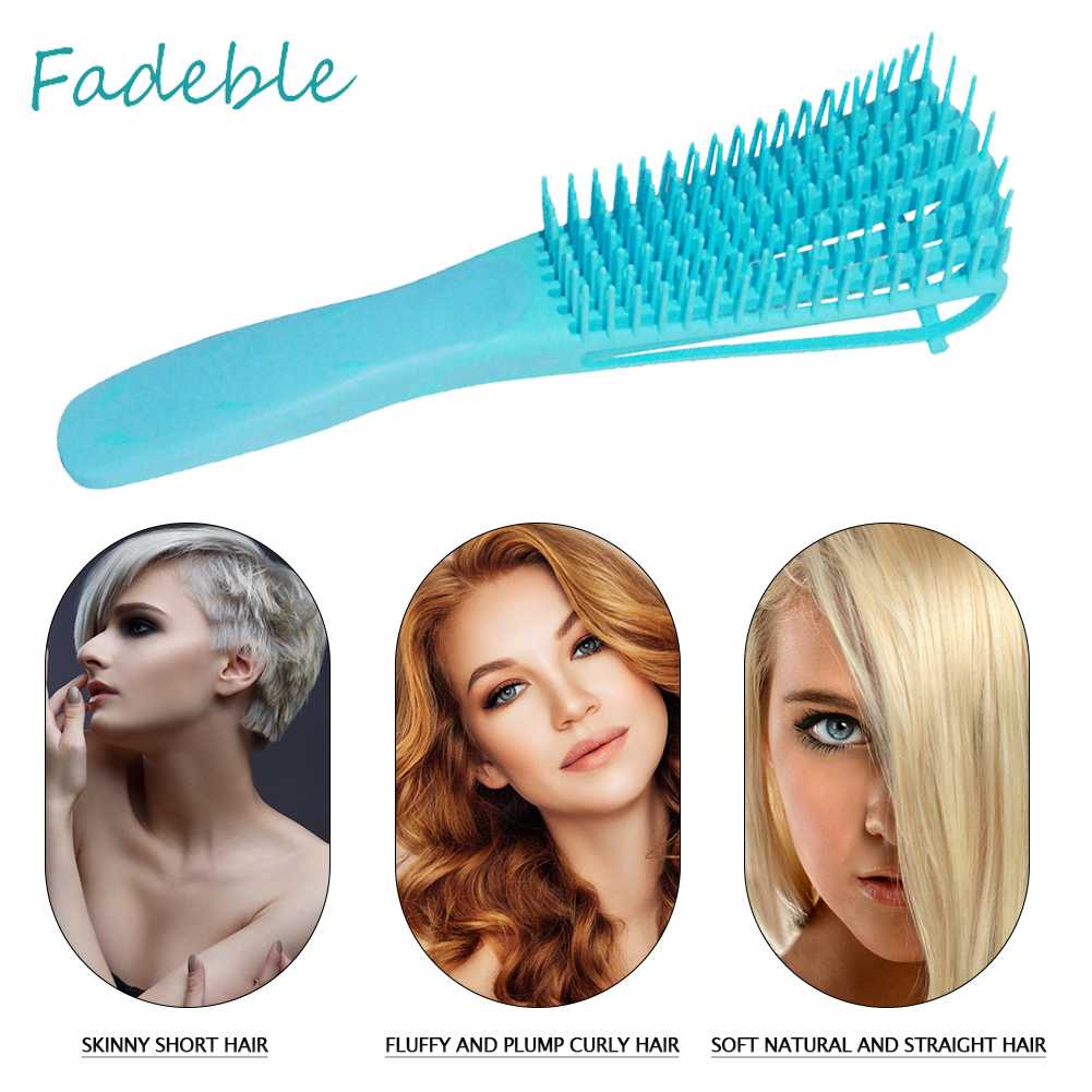 Lược Chải Tóc Mát Xa Da Đầu Bằng Nhựa Tpe Trọng Lượng Nhẹ Chuyên Dụng Cho Salon