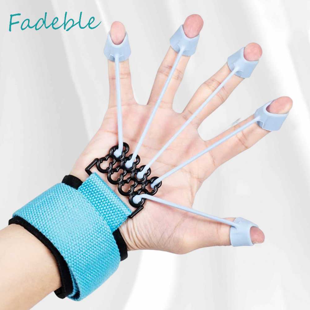 Dụng Cụ Nới Rộng Ngón Tay 5 Ngón Bằng Silicone Di Động Hỗ Trợ Luyện Tập Gym