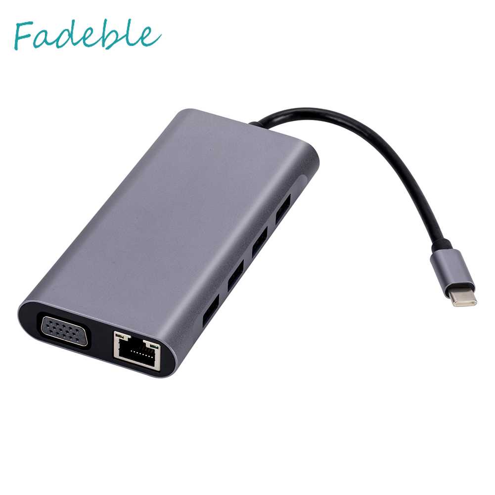 Bộ ChuyểN 11 Trong 1 Đa CổNg 5Gbps Cho Notebook / Laptop