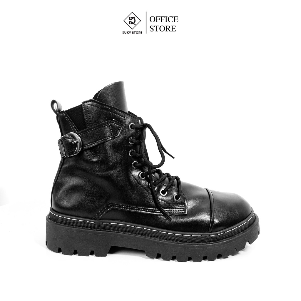 Giày Boots Combat nam mẫu mới cá tính cho nam - Duky Store