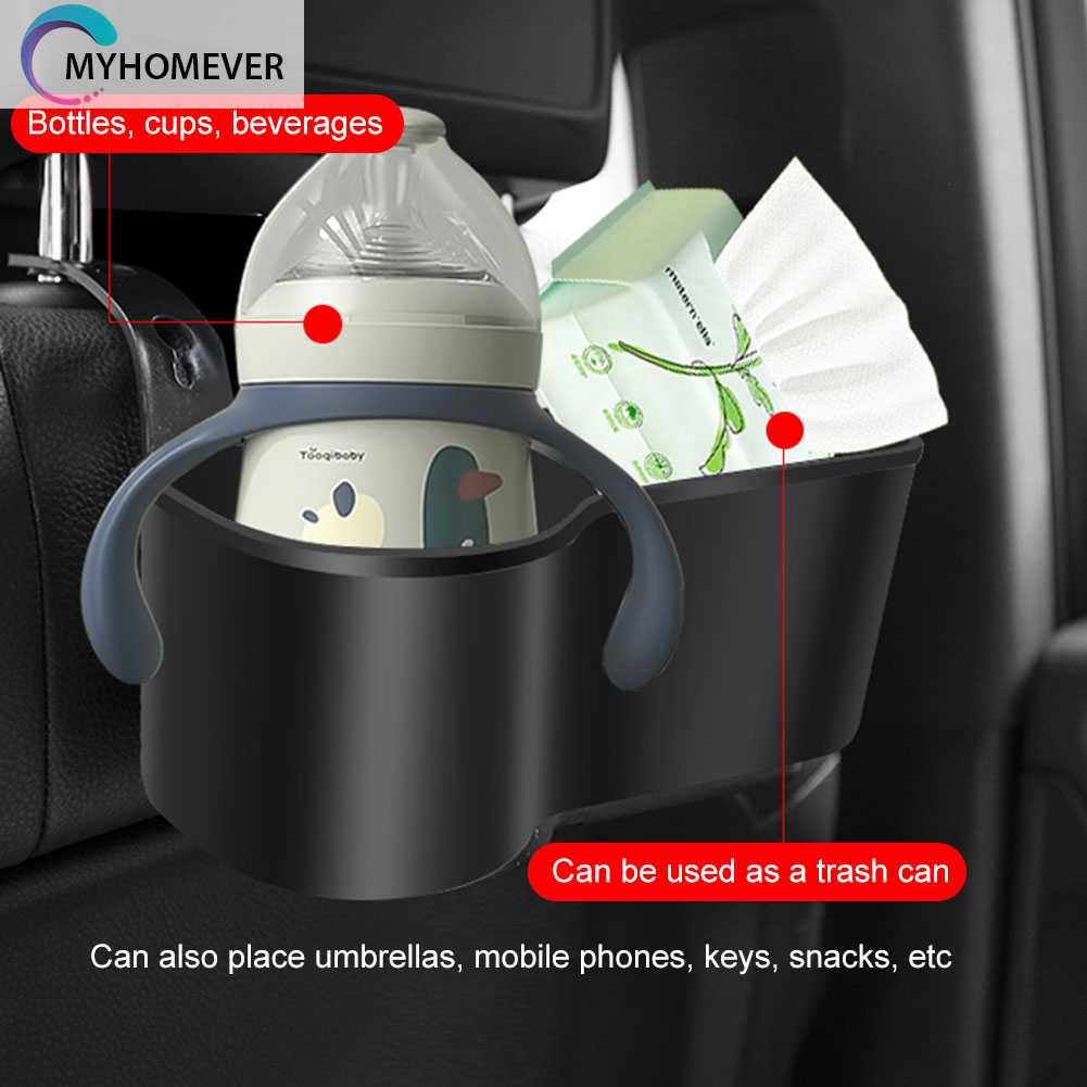 Giá Đỡ Cốc Nước Gắn Lưng Ghế Xe Hơi Linh Hoạt Siêu Bền Tiện Dụng