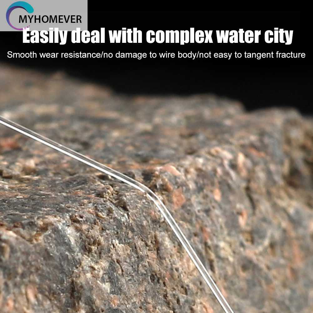 Cuộn Dây Câu Cá Trong Suốt Bằng Nilon Dài 220m