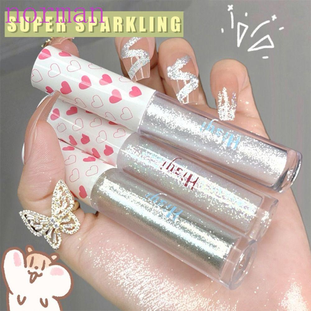 Norman Phấn Mắt Dạng Lỏng Lấp Lánh Trang Trí Tiệc Tùng Lễ Hội Sắc Tố Da Mịn Màng Như Tơ Tằm Mini Có Mùi Thơm