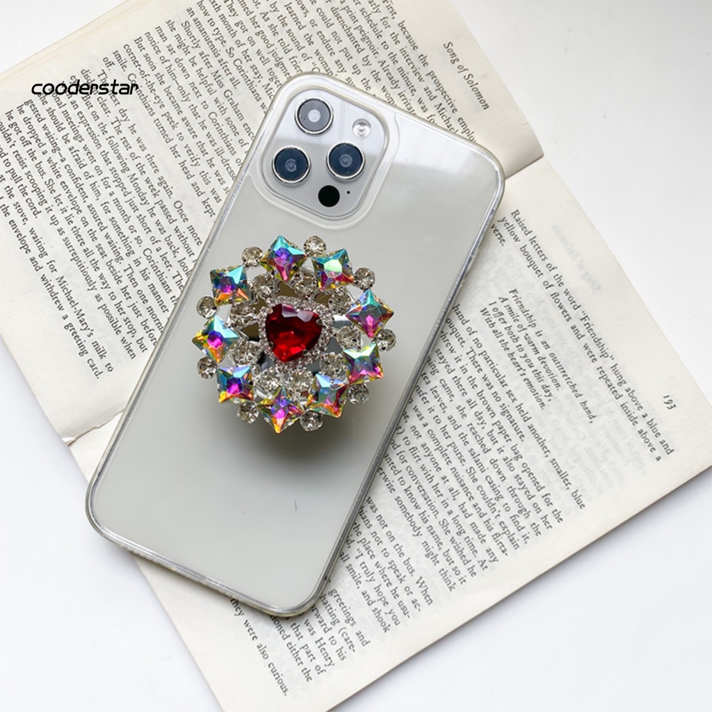 Giá Đỡ Điện Thoại Gọn Nhẹ Đính Đá Chống Rơi Tiện Dụng