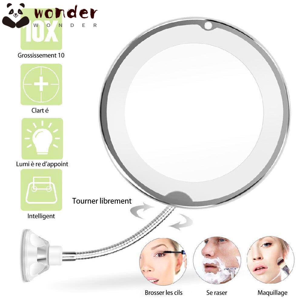 10 Gương Trang Điểm Xoay Linh Hoạt Có Giác Hút