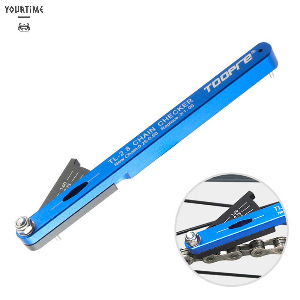 Đồng Hồ Đo Dây Xích Xe Đạp Leo Núi Bằng Nhôm Chuyên Dụng