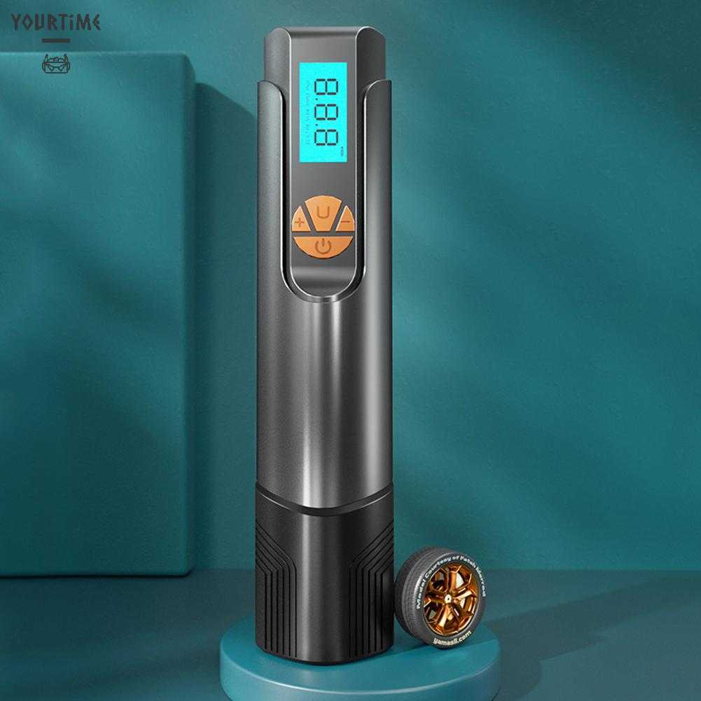 Máy Bơm Hơi Điện Tử 150PSI Cổng Sạc USB