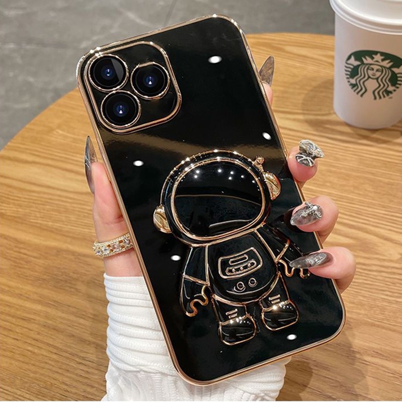 Ốp Điện Thoại Silicon Dẻo Mạ Màu 6D Sang Trọng Realme 10 Pro Plus Realme C53 C55 Narzo N53 N55 50 Pro 5G Note 50
