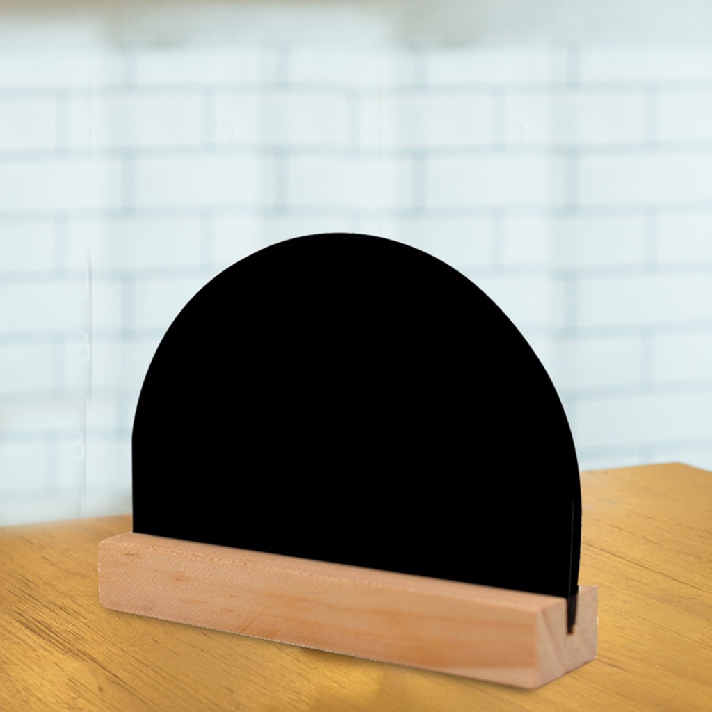 Set 6 Bảng Gỗ Ghi Chú / Đồ Uống Đa Năng Tiện Dụng