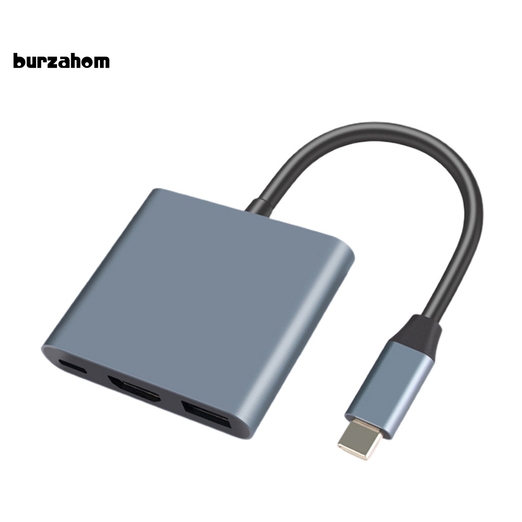 Bộ Chia Cổng USB 3.0 PD Sạc Nhanh 4K 1080P Đầu Ra USB-C Sang HDMI Cho Văn Phòng