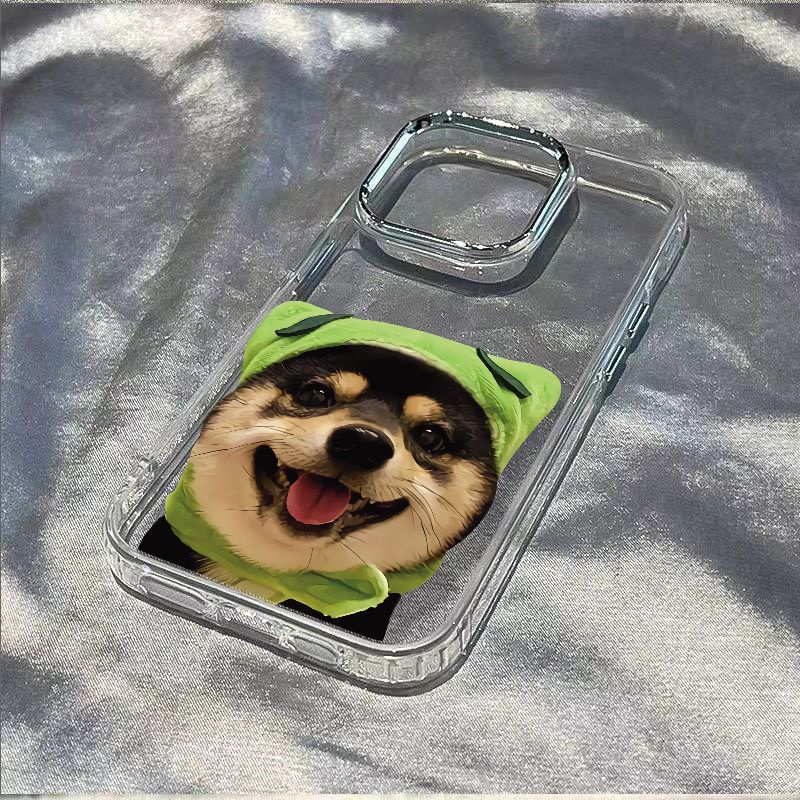 ✅Ốp Điện Thoại Dẻo Họa Tiết Chú Chó Dễ Thương Chống Sốc Cho iPhone12max 7813 11 14pro 56OQ