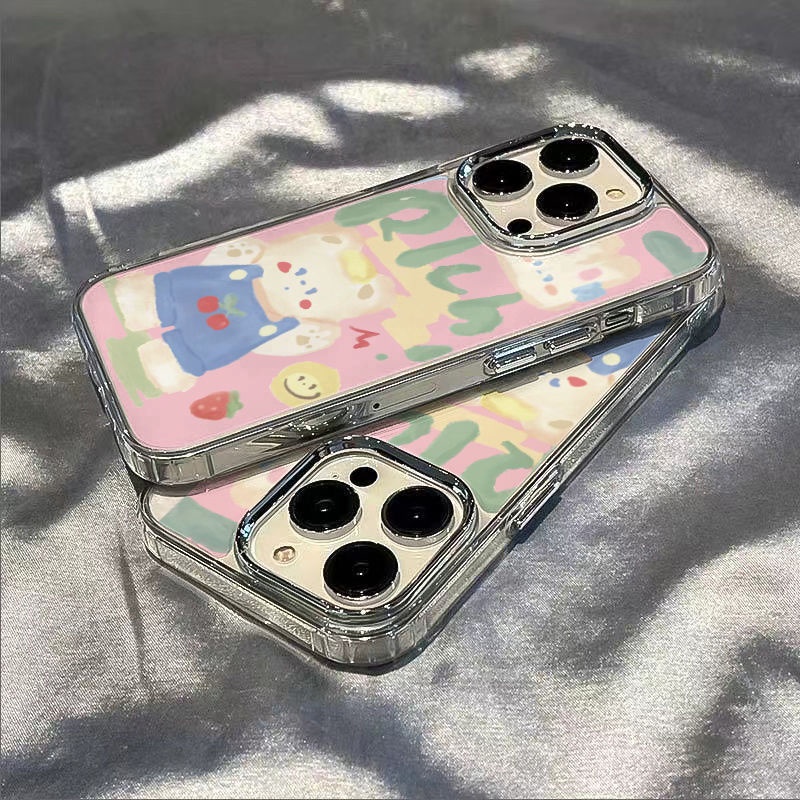 ✅Ốp Điện Thoại Mềm Chống Sốc In Hình Gấu Cho Iphone 11 Plus 7 14 Pro Max 12 8 Max 13