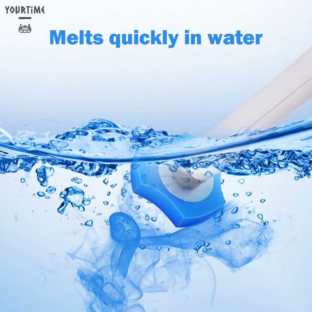 Set 10 Đầu Cọ Vệ Sinh Toilet Dùng Một Lần Tiện Dụng