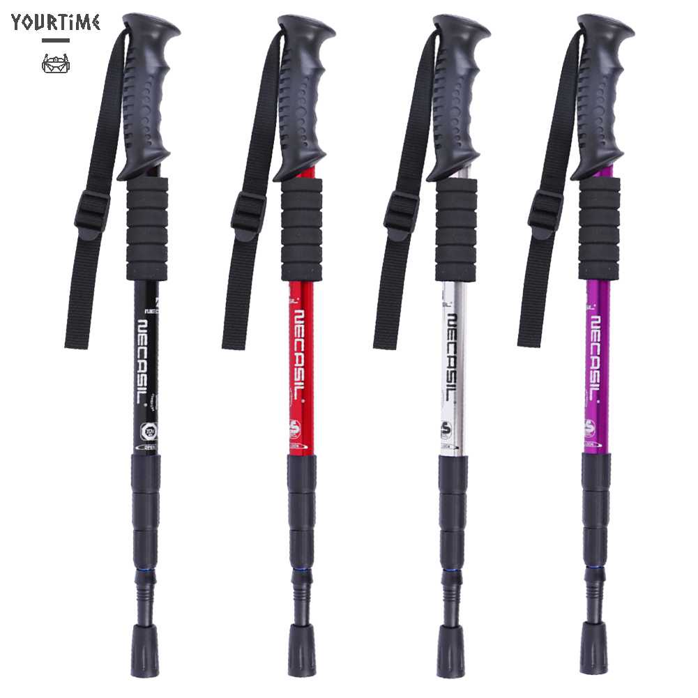 Gậy Leo Núi 4 Đoạn Bằng Nhôm Chất Lượng Cao