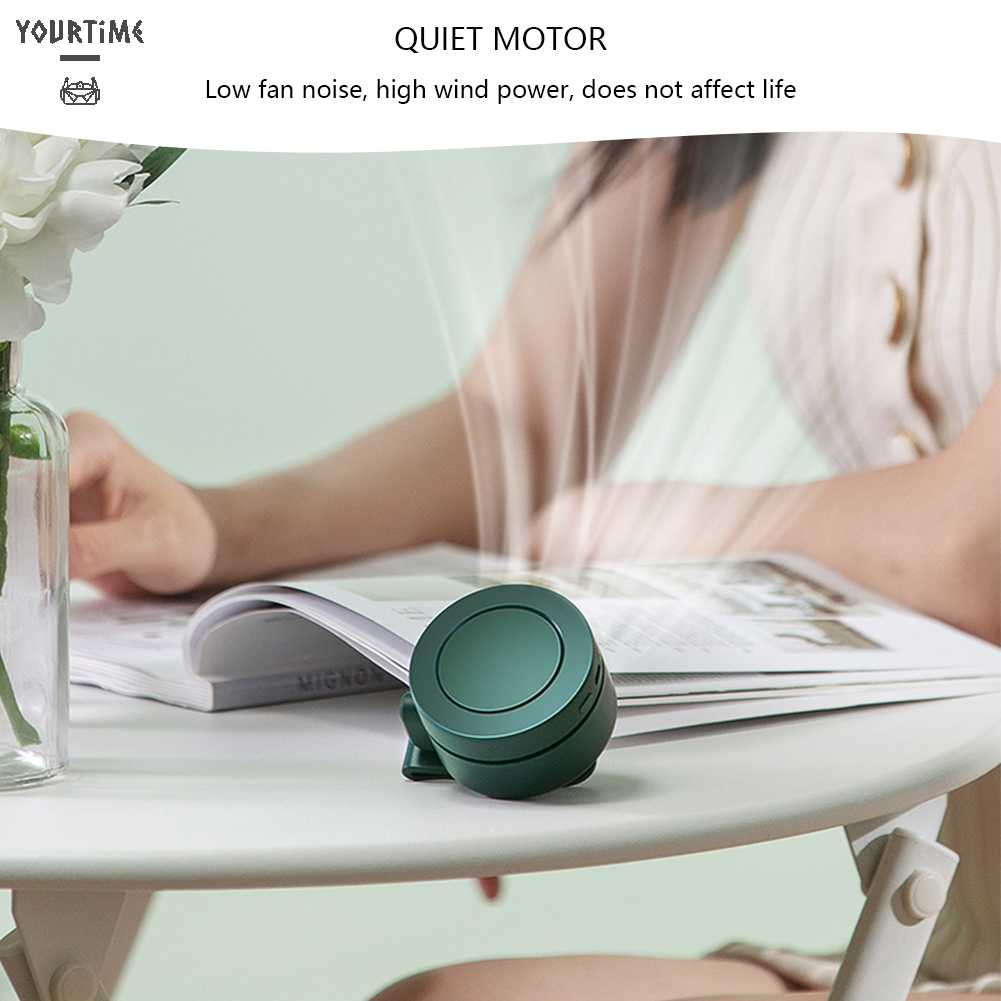 Quạt Làm Mát Sạc Cổng USB Dùng Cho Cắm Trại / Leo Núi / Câu Cá