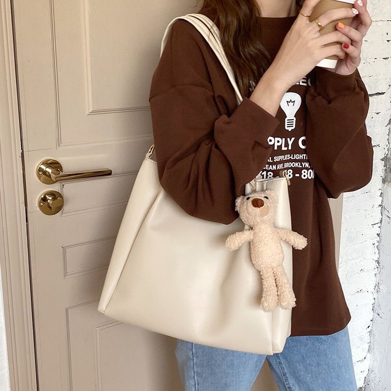 S9-Túi Đeo Vai Sức Chứa Lớn Phong Cách Hàn Quốc Thời Trang Mới Cho Nữ