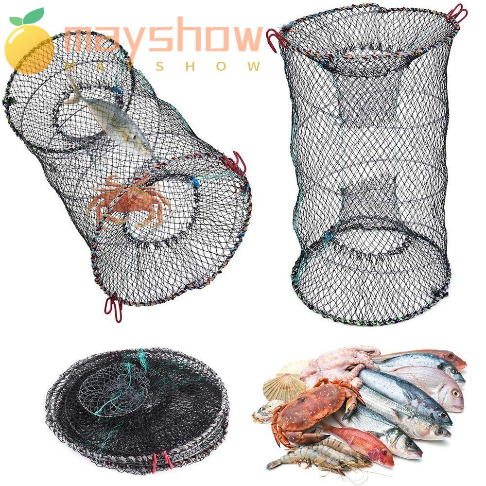 Lồng Lưới Bắt Tôm Cua Cá Dạng Tròn Tiện Lợi