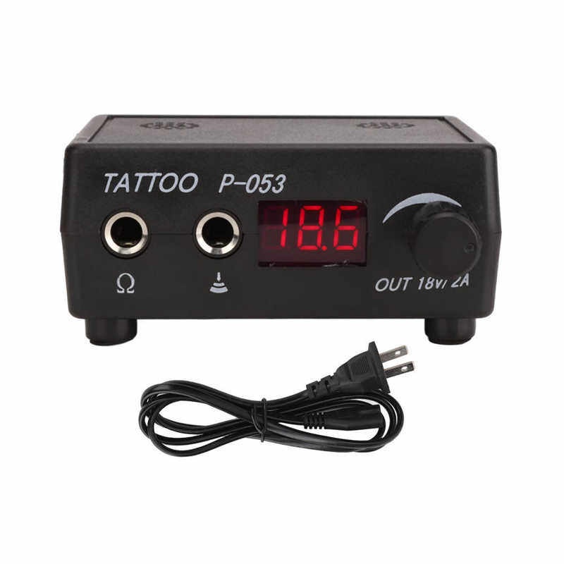 Máy Xăm Hình Mini Màn Hình LCD Màu Đen Có Thể Xoay Được