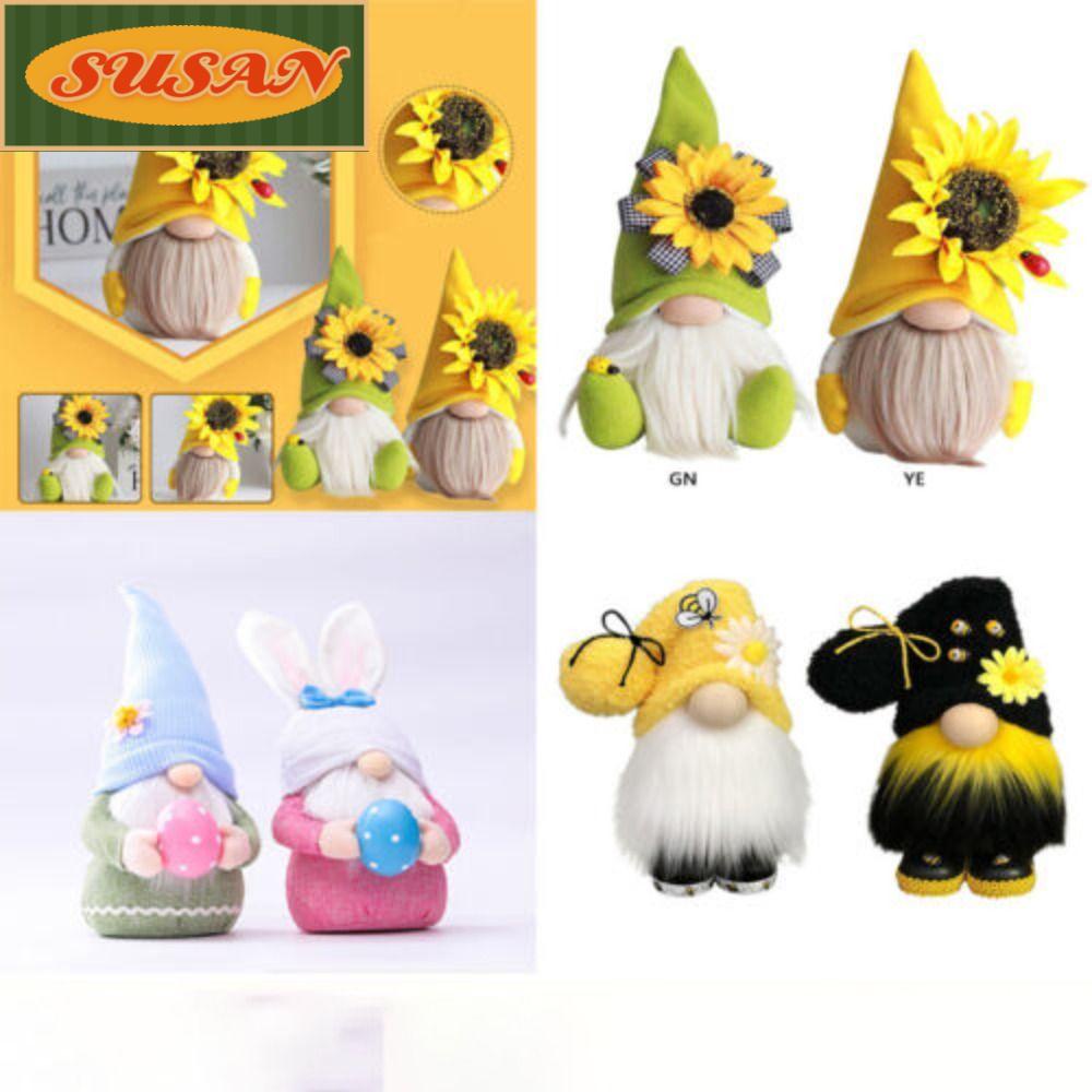 Búp Bê Nhồi Bông Hình Hoa Hướng Dương Phong Cách Bắc Âu Xinh Xắn