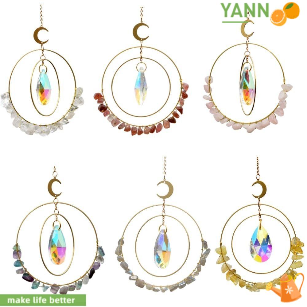 Dù Che Nắng Yan1 Họa Tiết Dreamcatcher|Quà Tặng Lăng Kính Cầu Vồng Treo