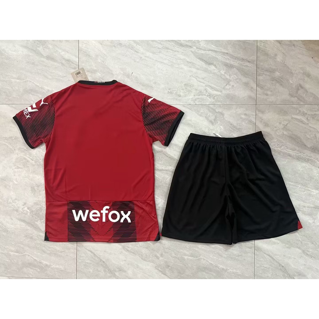 Bộ Áo Thun Tay Ngắn + Quần Short Đá Banh 2324 AC